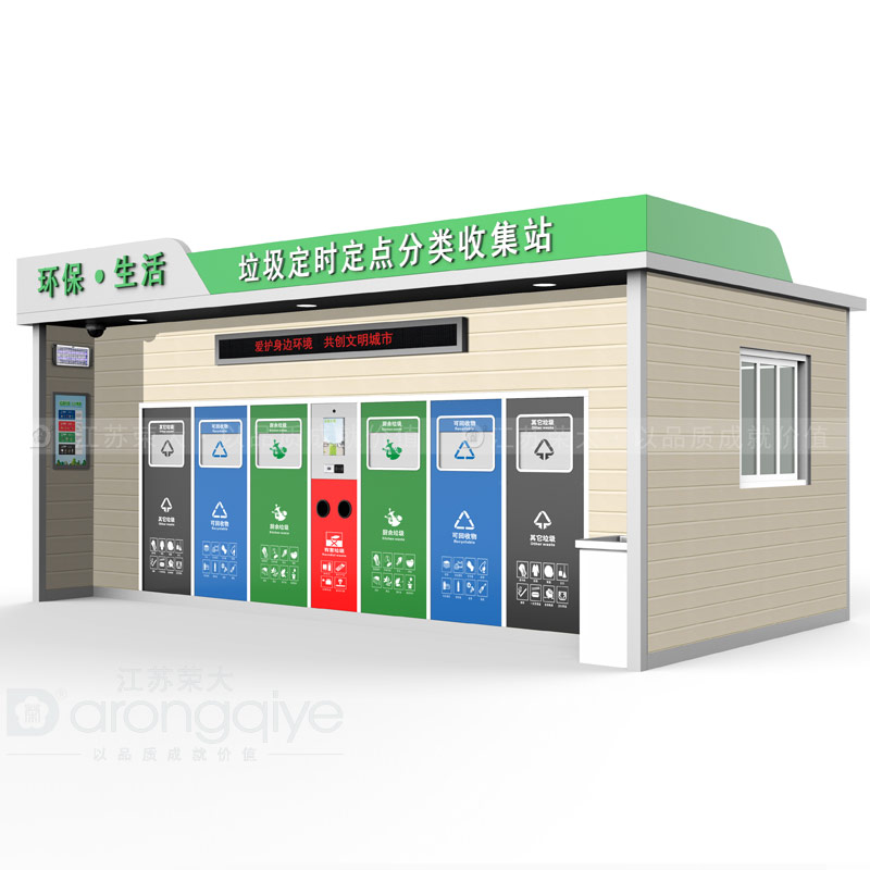 智能垃圾回收屋,環?？萍紕撔碌牡浞杜鋱D一